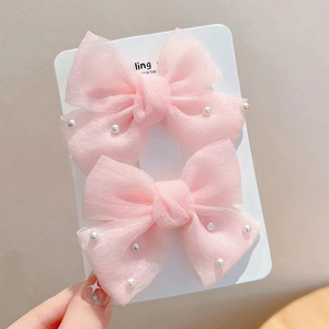 2026 Más Vendido Pasador de Pelo con Lazo Color Caramelo, Estilo Dulce y Elegante, Diseño de Nicho Popular, Pasadores de Pelo para Niñas, Joyería de Moda - Product Image 6