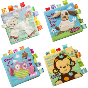 Dinosaure océan Ferme <span class=keywords><strong>Jungle</strong></span> queue Animaux <span class=keywords><strong>livre</strong></span> d'histoire bébé tissu doux <span class=keywords><strong>livre</strong></span> pour bébé jouet - Product Image 1