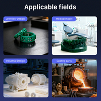 Impresora 3D Magforms de Escritorio, Tecnología DLP LCD, Impresión de Miniaturas, Joyería, Resina Fundible, Impresora 3D para Principiantes