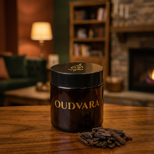 Incienso Árabe Premium Bukhur Oudvara en Chips de 45g, Aroma Oriental Rico en Oud con Fragancia Duradera para el Hogar, Hoteles y Eventos - Product Image 1