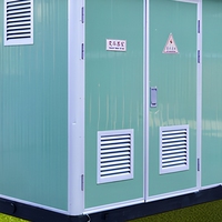 Huaxin – Nouvelle Poste de Distribution Électrique Mobile Compacte Personnalisée de Type Boîtier, Équipement Préfabriqué Triphasé en Acier Laminé à Froid