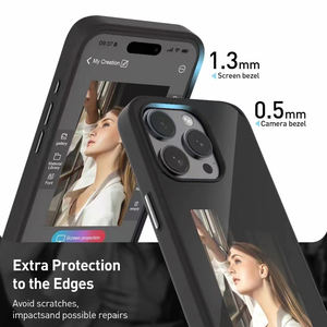 Carcasa Trasera para Teléfono Móvil DIY para Apple, Pantalla de Tinta Electrónica NFC, Carcasa Inteligente para iPhone 13 14 15 Pro Max - Product Image 4