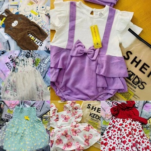 Ropa Infantil <span class=keywords><strong>de</strong></span> Dos Piezas <span class=keywords><strong>de</strong></span> Marca, Stock Original, Excedentes y Restantes, Ropa Brillante para Bebés y Niños - Product Image 3