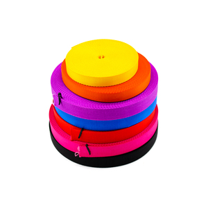 Factory Custom Nylon Webbing Plain Webbing Pet Products Webbing