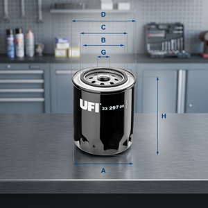 กรองน้ำมันเครื่องยูฟี่ สำหรับแลนด์โรเวอร์ UF23.297.00 (อิตาลี) - Product Image 2
