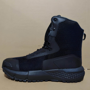 DF22 High-top Zipper Outdoor Tactical <b>Boots</b> Non-slip Deodorant Summer <b>Hiking</b> Mountaineering Shoes Black - Product Image 4