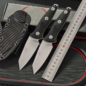 Cuchillo Plegable Multifuncional Micro Tech Alpha con Mango de Acero Inoxidable, Personalizable, OEM/ODM, para Camping, EDC, Aire Libre - Product Image 6