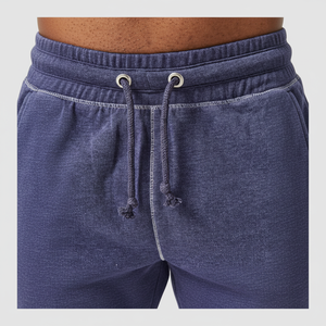 กางเกงขาสั้นแบบรัดเอวยางยืดสำหรับผู้ชายผ้าทอชั้นเดียวแห้งเร็ววิ่งฟิตเนสยิมกีฬาฝึกซ้อม - Product Image 1