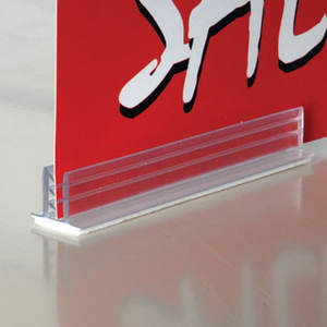 T-Shape presa veloce morbido PVC cartello titolare con nastro adesivo - Product Image 6