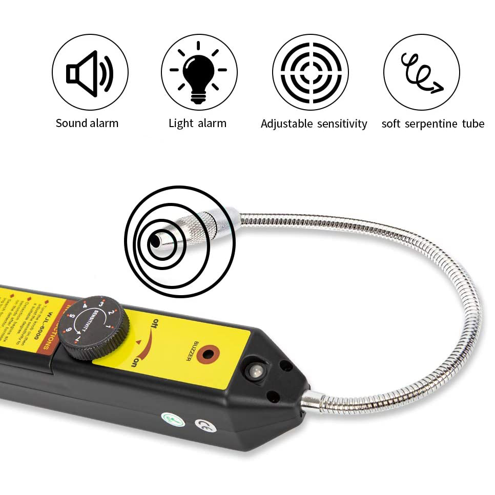 Refrigerant HVAC Leak Detector - Halogen Gas Sniffer