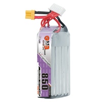 GAONENG GNB 6S 22.8V HV 850MAH 60C RC LiPo Baterai XT30 Konektor FPV DRONE