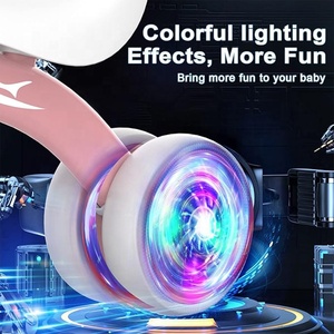 Juguetes de bicicleta de equilibrio para bebés con iluminación colorida, bicicleta de equilibrio para niños pequeños, sin pedal, 4 ruedas silenciosas y asiento suave, primer paseo preescolar - Product Image 2