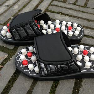 Suministro directo de fábrica, zapatillas de masaje de salud con puntos giratorios, zapatos de terapia de pies de acupuntura, productos de masaje al por mayor - Product Image 3