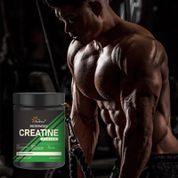 Créatine monohydrate en poudre en gros d'usine, riche en protéines, favorise la croissance musculaire, améliore la force, complément pour la musculation