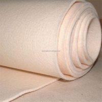 Feutre de laine gris naturel 100% de Chine, pressé techniquement, 1mm 2mm 3mm 4mm 5mm 6mm 8mm 10mm 12mm 15mm