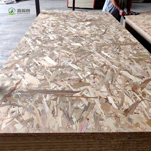 Panneau de bardage de toiture OSB3 imperméable de 18 mm, panneau de bois lamellé orienté léger, Xinfushu, sans libération de formaldéhyde, nouvelle construction de toiture - Product Image 5