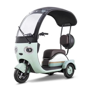 Nouveau style de haute qualité Mini pousse-pousse électrique Tricycle <span class=keywords><strong>moto</strong></span> EV à trois roues - Product Image 1