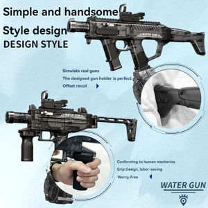 ปืนฉีดน้ำไฟฟ้าพร้อมเอฟเฟกต์ไฟ 730 มล. ปืนฉีดน้ำอัตโนมัติ ของเล่นกลางแจ้งสำหรับเด็กในช่วงฤดูร้อน - Product Image 4