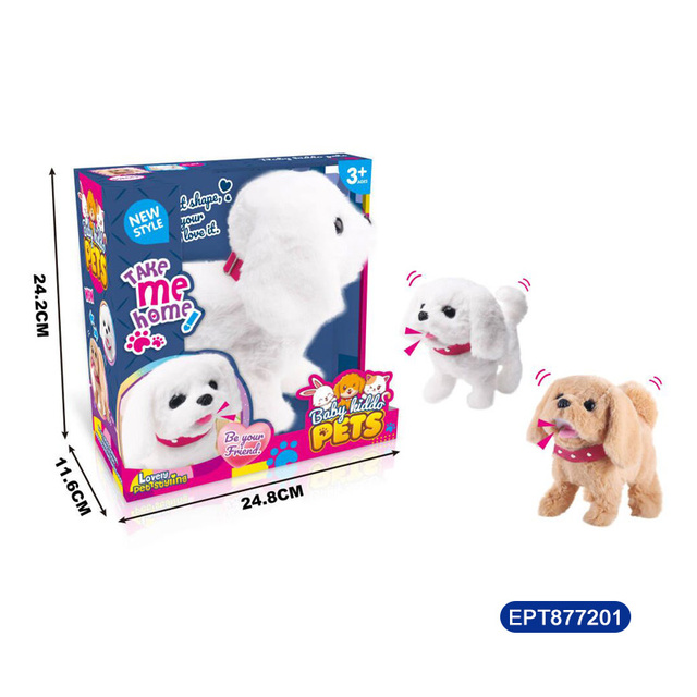 EPT Toys Electronic Plush Dog Animal Toys with Sound