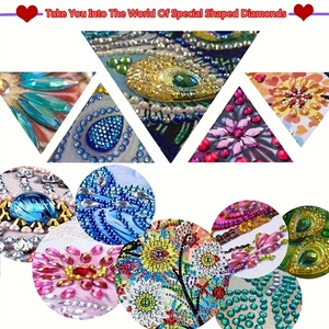 Custom <strong>Peacock</strong> Home Decor Diamond <strong>Painting</strong> Kit Special Shaped Crystal Rhinestone DIY Mosaic Diamond <strong>Painting</strong> for Wall Decoration - Product Image 6