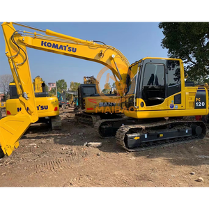 Escavatore KOMATSU PC120 12 tonnellate quasi nuovo originale con EPA CE agricolo usato 12 tonnellate grande escavatore komatsu 120 - Product Image 2