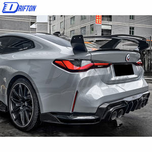 Diffuseur arrière en fibre de carbone sèche de style TAKD pour BMW G82 M4 - Product Image 4