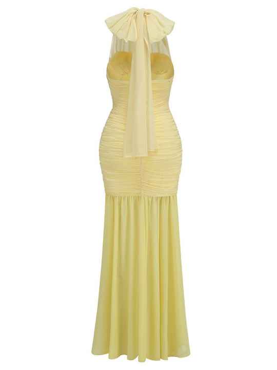 Women's Color Blocking Halter Sexy Fashion  Dress main image 1