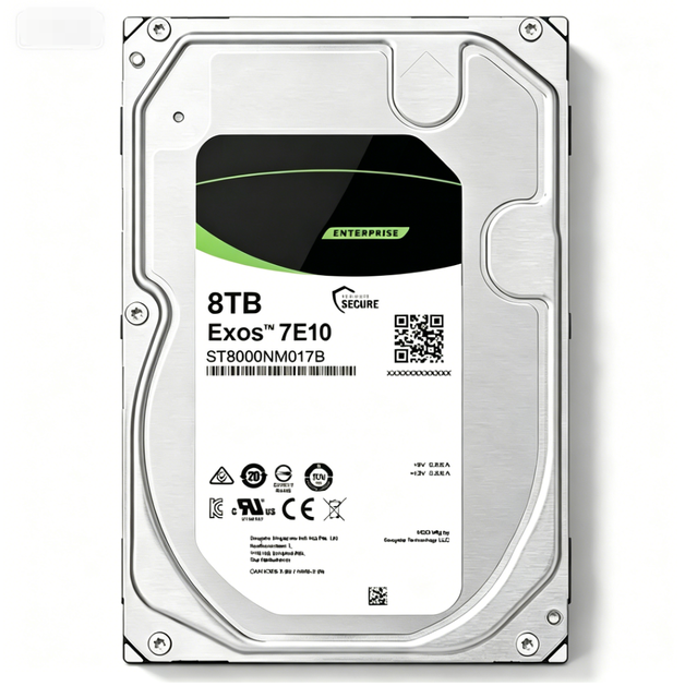 New Original 8TB Enterprise SATA 12Gb/s Hard Drive ST8000NM017B 7200RPM 3.5 Inch 256MB Cache HDD for Server