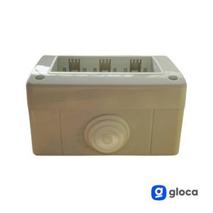 Ensemble de 3 boîtiers de jonction Gloca IP40 en plastique pour la série Matix - Product Image 6