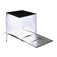 Mini Photo Studio lumière tente Led boîte à lumière Portable Table Top photographie tir tente boîte Kit d'éclairage