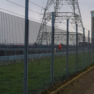 Gegalvaniseerd Anti-Diefstal 358 Hek Gelast Gaaspaneel 358 Anti-Klim Veiligheidshek Buiten Perimeterbarrière - Product Image 5