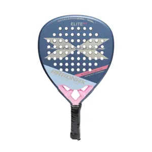 Hoge Kwaliteit Custom Design Padel Tennis Rackets Koolstofvezel Professionele Lage Moq Fabriek Prijs Full Eva Grip Nylon Net