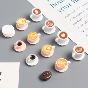 Tazas <span class=keywords><strong>de</strong></span> Café <span class=keywords><strong>de</strong></span> Resina, Platos y Tazones Comestibles, Figuras <span class=keywords><strong>de</strong></span> Crema, Casas <span class=keywords><strong>de</strong></span> Muñecas, Accesorios en Miniatura para Manualidades - Product Image 2