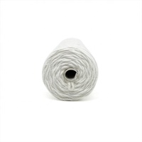 Mèche carrée en coton non préparé 2026 pour la fabrication de bougies, sans plomb, pour cire d'abeille/cire de soja, forme flocons, pour occasions de mariage