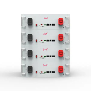 SUNPLUS 51,2 V 200Ah 300Ah LiFePO4 Batería solar Sistema de red híbrida apilable de resistencia de energía para el hogar con protección BMS IP65 - Product Image 3
