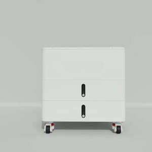 Système solaire domestique complet de ma boutique, batterie au lithium empilable 200Ah 300Ah 10kWh 15kWh, BMS intelligent CAN AC 120V/240V Blanc - Product Image 3