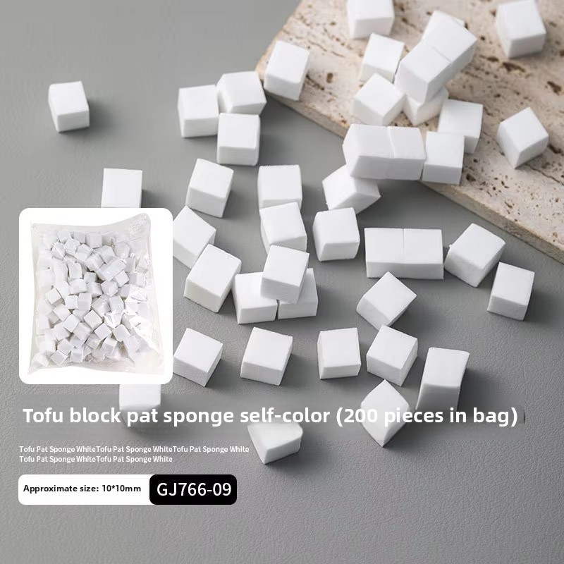 200 piezas embolsadas blancas de 10 mm (gj766-09)