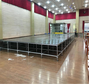 Escenario Duradero con Alta Capacidad de Peso, Plataforma Modular para Eventos, Presentaciones de Automóviles, Espectáculos al Aire Libre, Bodas y Exhibiciones - Product Image 2