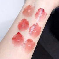 Gloss à lèvres miniature en forme de capsule au design unique, gloss brillant, cosmétiques en vrac, maquillage personnalisé, couleur personnalisée