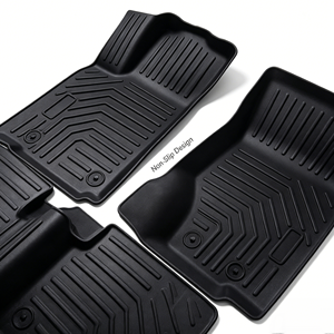 Tapetes de Piso TPE Moldeados en 3D Personalizados, Impermeables, Inodoros, de Cobertura Total para Todo Clima, Juego Completo para SUV Todoterreno Mediano - Product Image 5