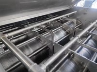 Presse à vis de déshydratation des boues métalliques lourdes pour parcs industriels de galvanoplastie, pour la réduction des déchets dangereux