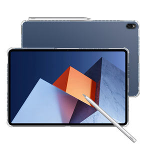 Funda de silicona a prueba de golpes para <span class=keywords><strong>Huawei</strong></span> <span class=keywords><strong>MateBook</strong></span> <span class=keywords><strong>E</strong></span> 12,6 2022 DRC-W58, transparente, TPU suave, 4 esquinas, funda protectora de airbag - Product Image 5