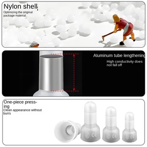 Conector de cable de empalme rápido de aluminio Junta de cable eléctrico de nailon Tapa de cable de extremo cerrado con tubo de aluminio - Product Image 4