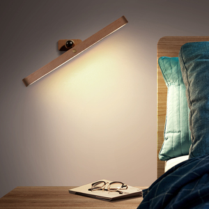 Magnetic Flexible <strong>Wall</strong> Painting Spotlight Wireless Wooden <strong>Artwork</strong> Display Lamp Adjustable Dimmable LED Picture <strong>Light</strong> - Product Image 2