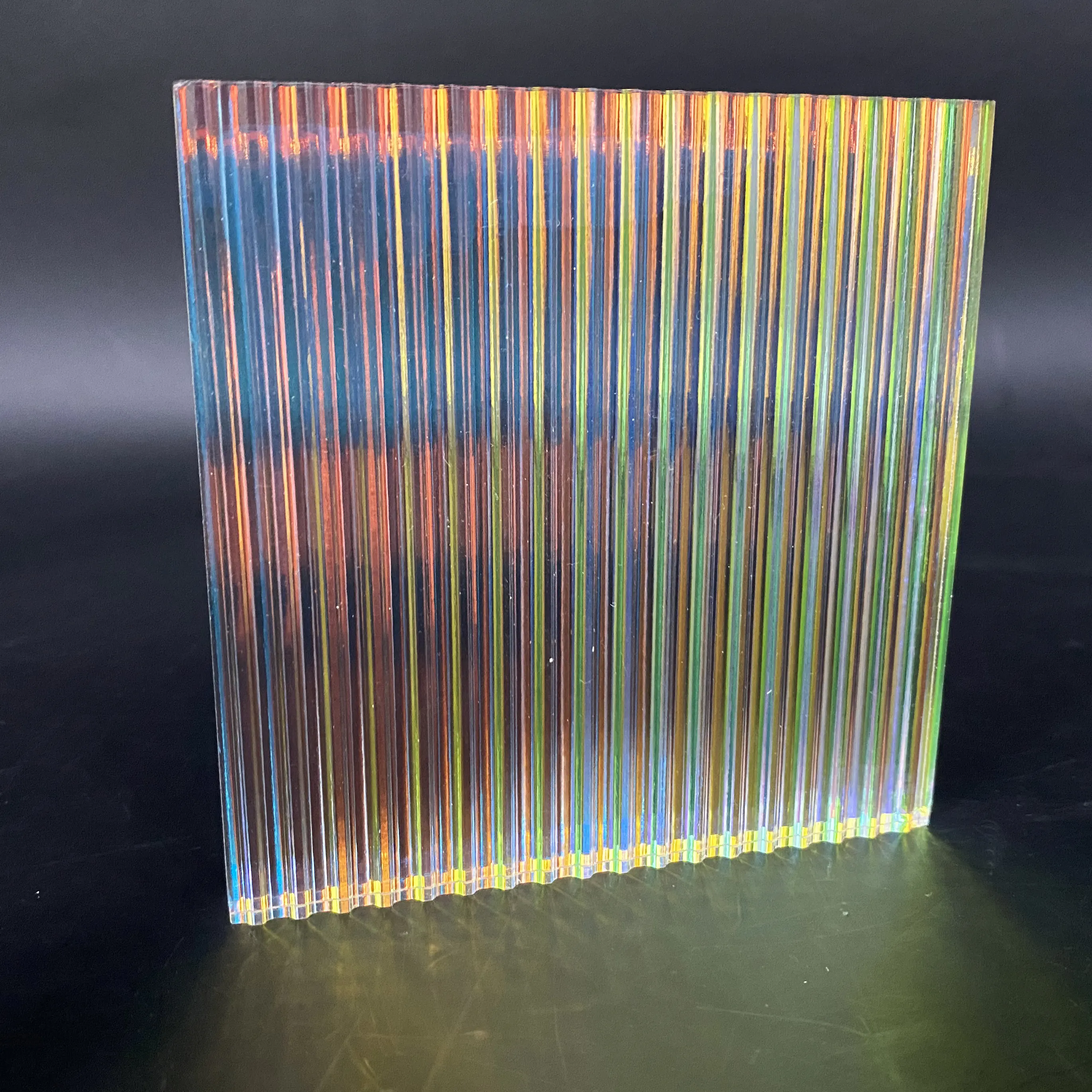 3MM-10MM קשת פס אקריליק גיליון/קסם צבע מים אדווה/רוק דפוס פלסטיק חומר עבור קישוט/ריהוט/מלאכות