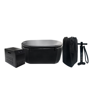 Wholesale <strong>Inflatable</strong> Cold Plunge Pool 8cm Drop Stitch Ice Tub Water Chiller Ice <strong>Bath</strong> for Icebath Tub Cold Plunge with Chiller - Product Image 4