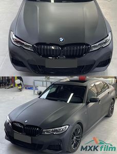 Film de <span class=keywords><strong>covering</strong></span> automobile noir de haute qualité, vinyle noir pour voiture 5x60ft (3m d'épaisseur) - Product Image 3