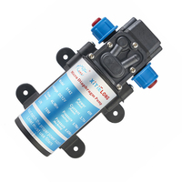 XTL 0142H2B-12V 45W 4L/M Pompe auto-amorçante avec pressostat Pompe à eau basse pression Petite pompe à reflux électrique à membrane DC
