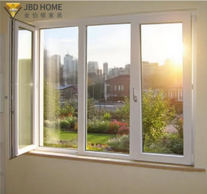 Fenêtre à battants en aluminium moderne de qualité supérieure pour maison et villa - Certifiée CE, rupture de pont thermique, double vitrage, énergie écoénergétique - Product Image 1