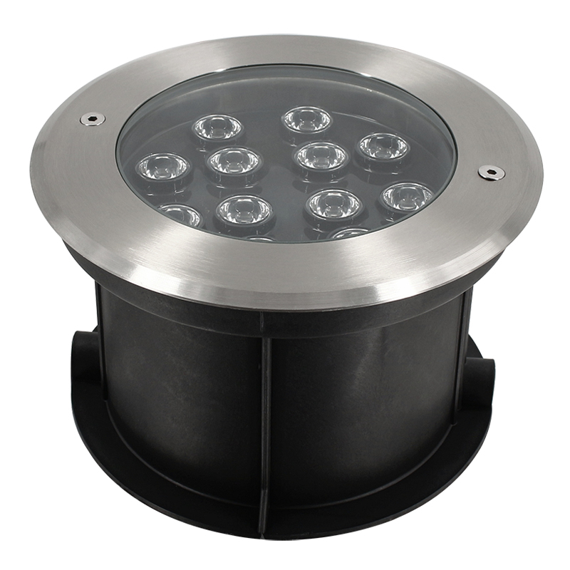 IP68 Waterproof 24V DMX512 Color Changing Warm White 304 Stainless Steel Underwater Led Swimming Pool Light for Pond & Garden